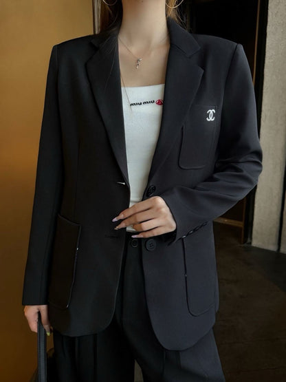 Chan New Brooch Blazer