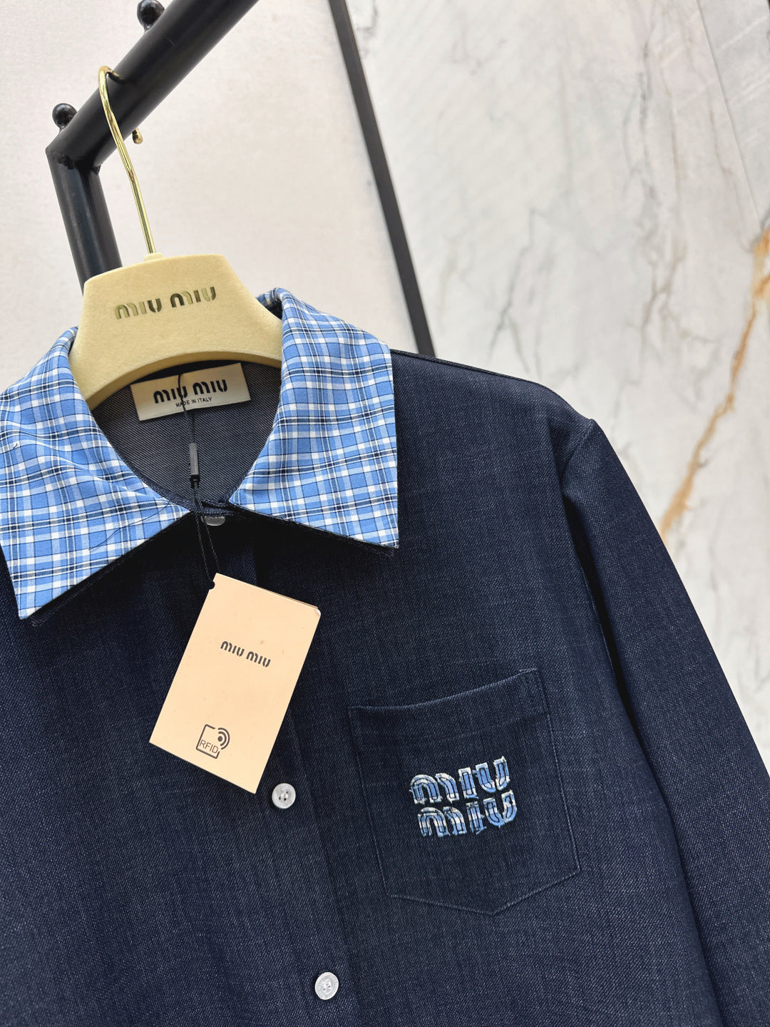 Miu New denim shirt