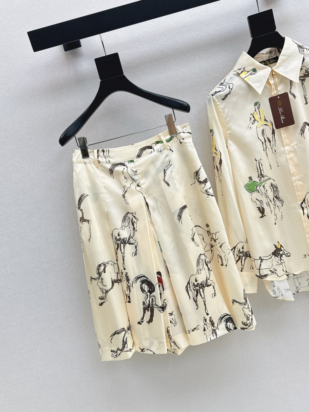 Loro New Cropped wide-leg pants