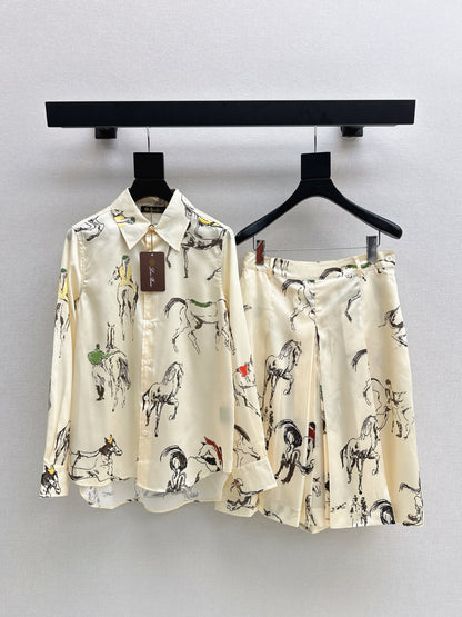 Loro New patterned shirt