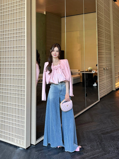 Chan New Bow suspenders