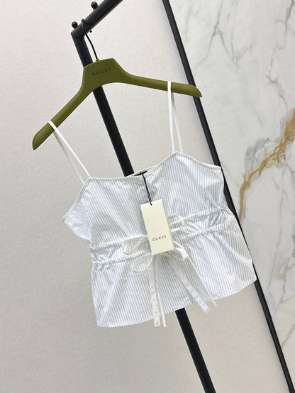 Guc New Striped suspenders