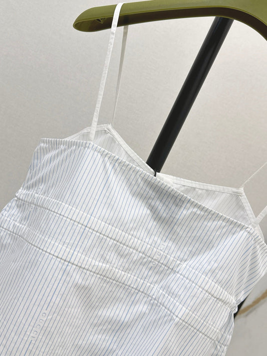 Guc New Striped suspenders