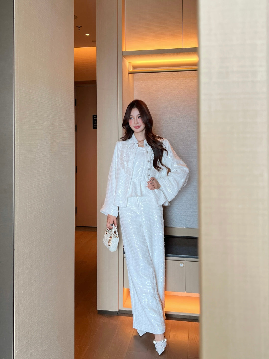 Chan New hollow jacket