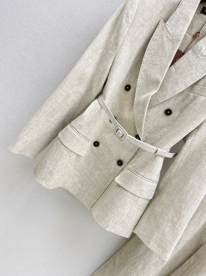 Loro New linen suit