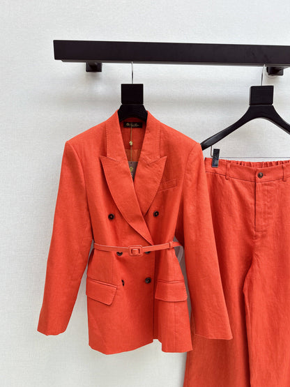 Loro New linen suit