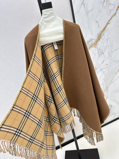 Bur New wool scarf cloak