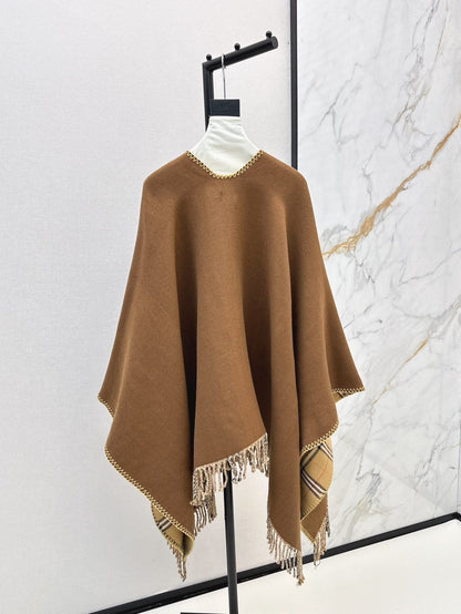 Bur New wool scarf cloak