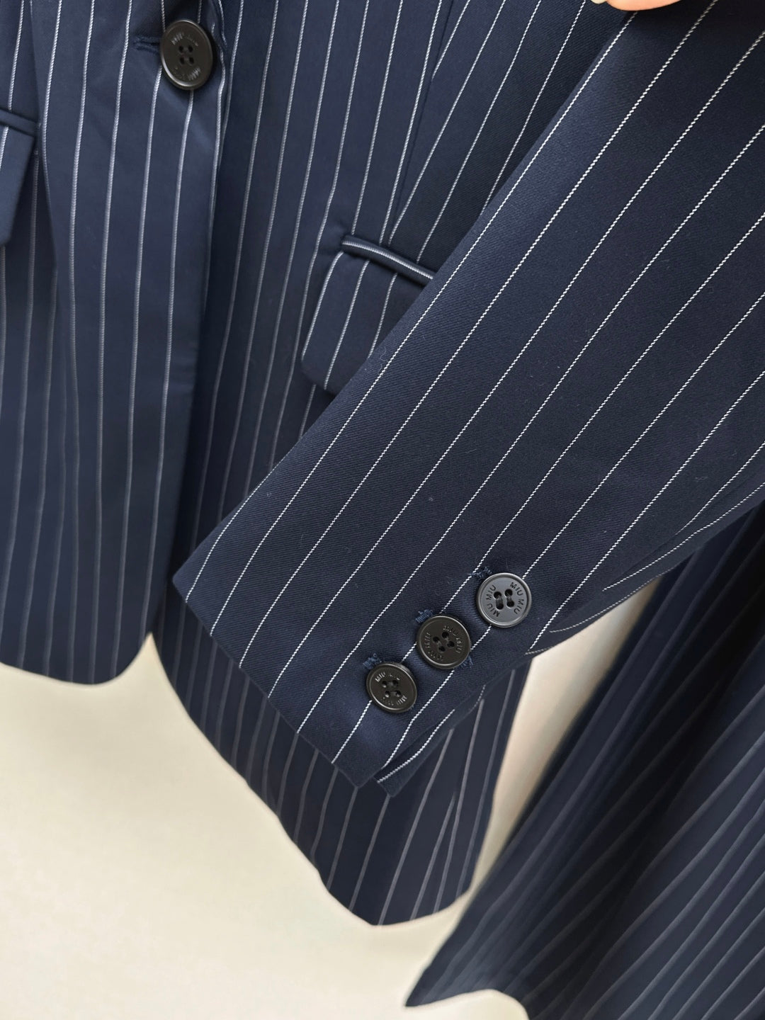 Miu New  striped suit