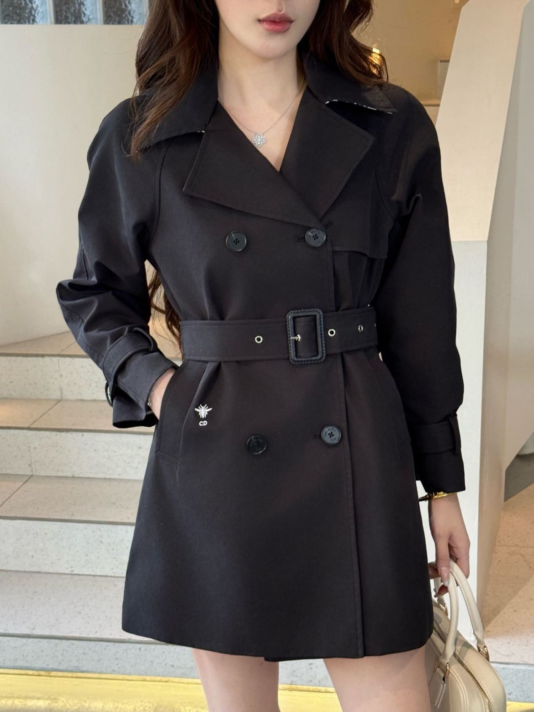 CD New belted jacket