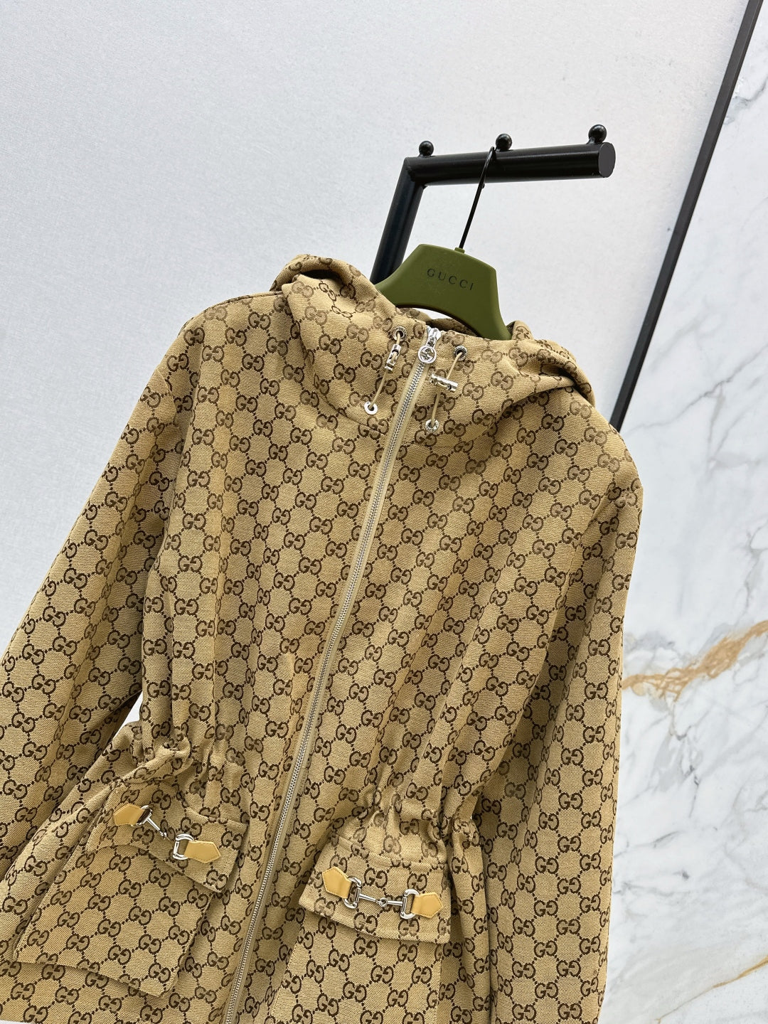 Guc New hooded jacket