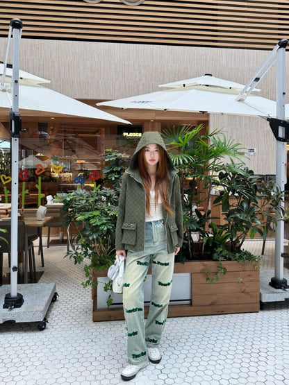 Guc New hooded jacket