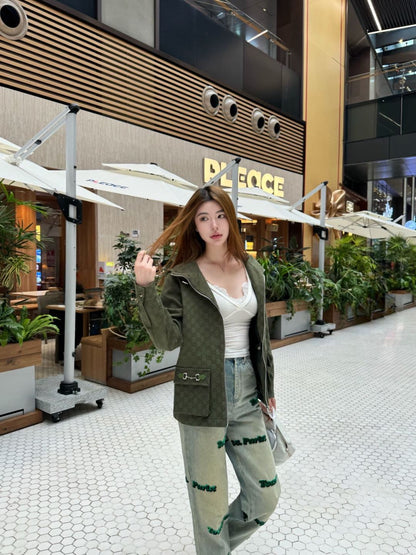 Guc New hooded jacket