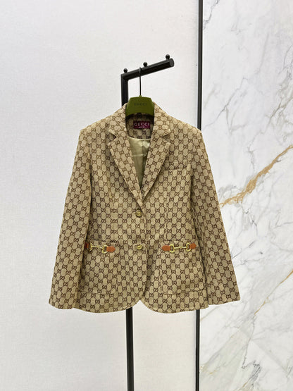 Guc New jacquard blazer