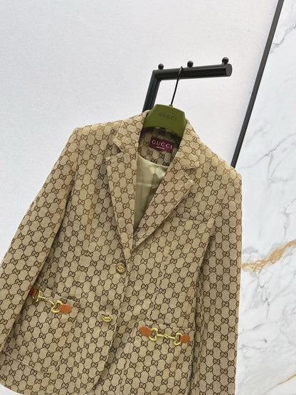 Guc New jacquard blazer