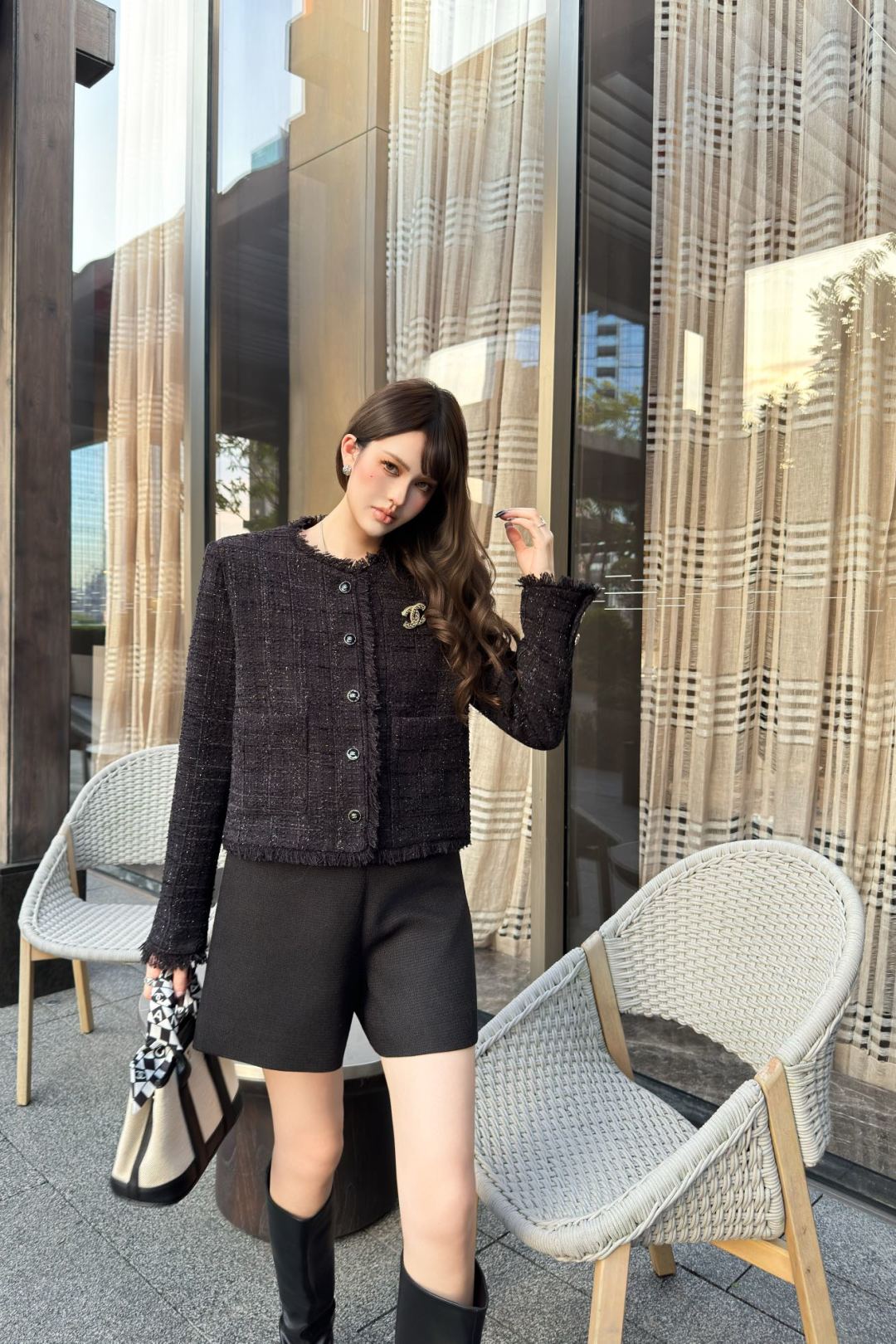 Chan New woven jacket