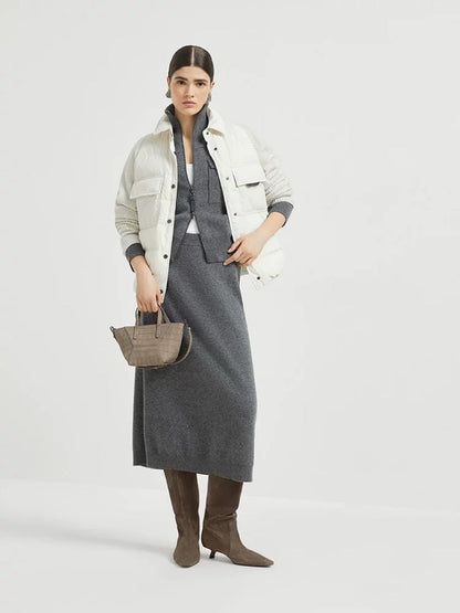 Brune New lapel down jacket