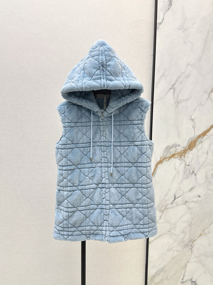 CD New  Hooded vest jacket