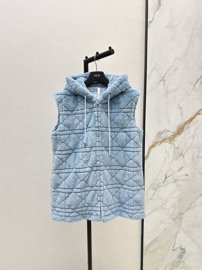 CD New  Hooded vest jacket