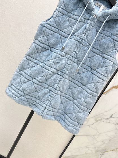 CD New  Hooded vest jacket