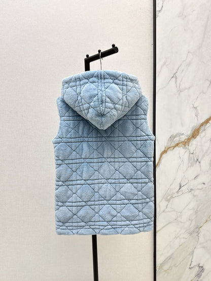 CD New  Hooded vest jacket