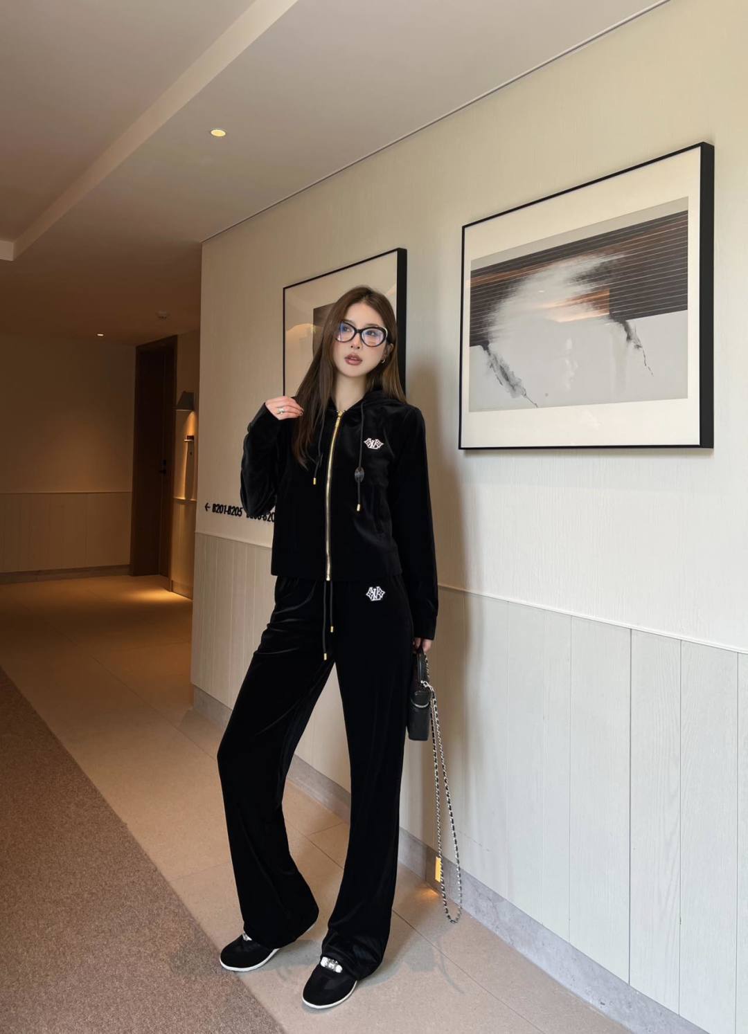 Louis New velvet suit