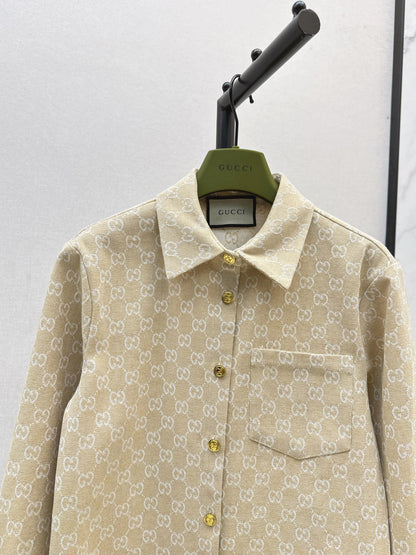 Guc New jacquard shirt
