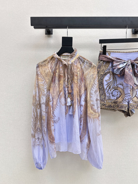 Zimm NEW patterned shirt