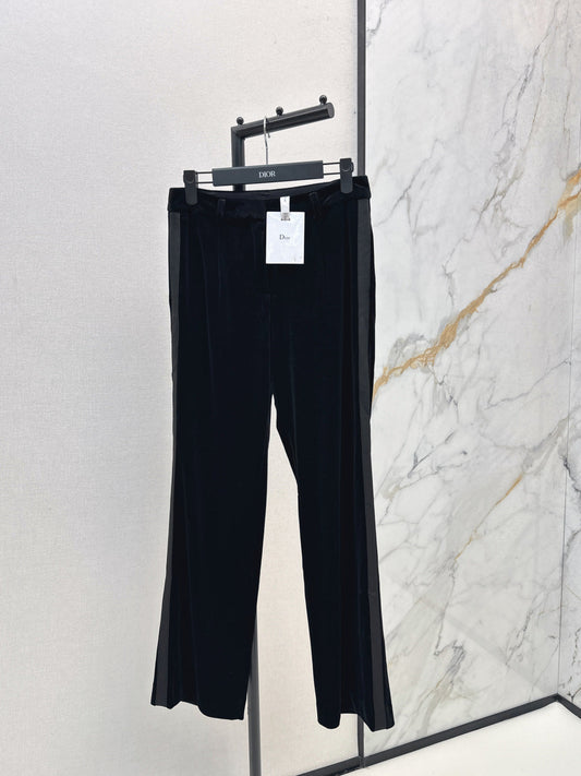 CD NEW velvet straight pants