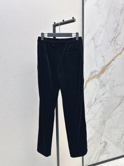 CD NEW velvet straight pants