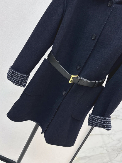 Pra NEW Hooded wool coat