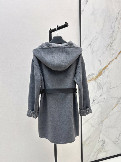 Pra NEW Hooded wool coat