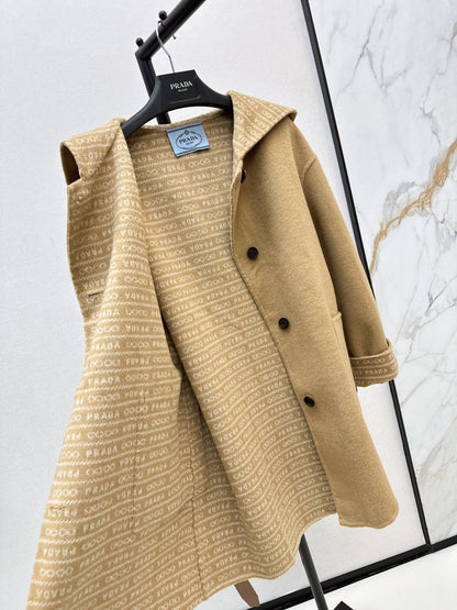 Pra NEW Hooded wool coat