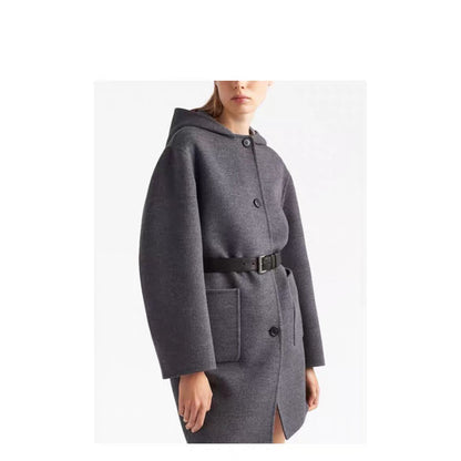 Pra NEW Hooded wool coat