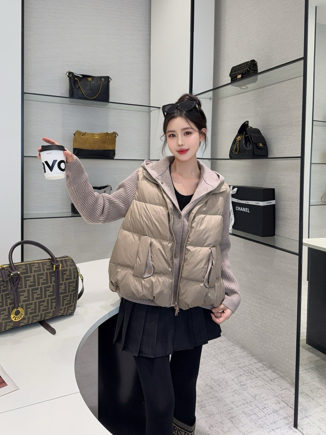 Loro NEW hooded down jacket