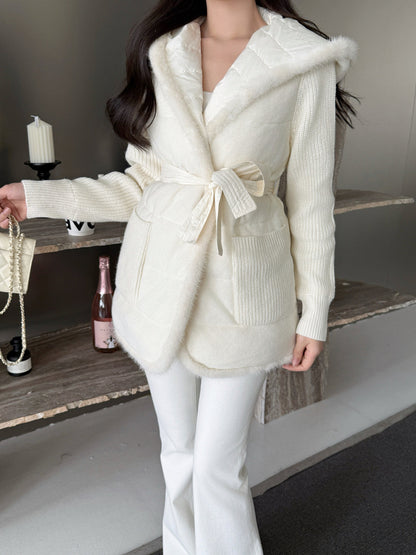 Loro NEW Knitted down jacket