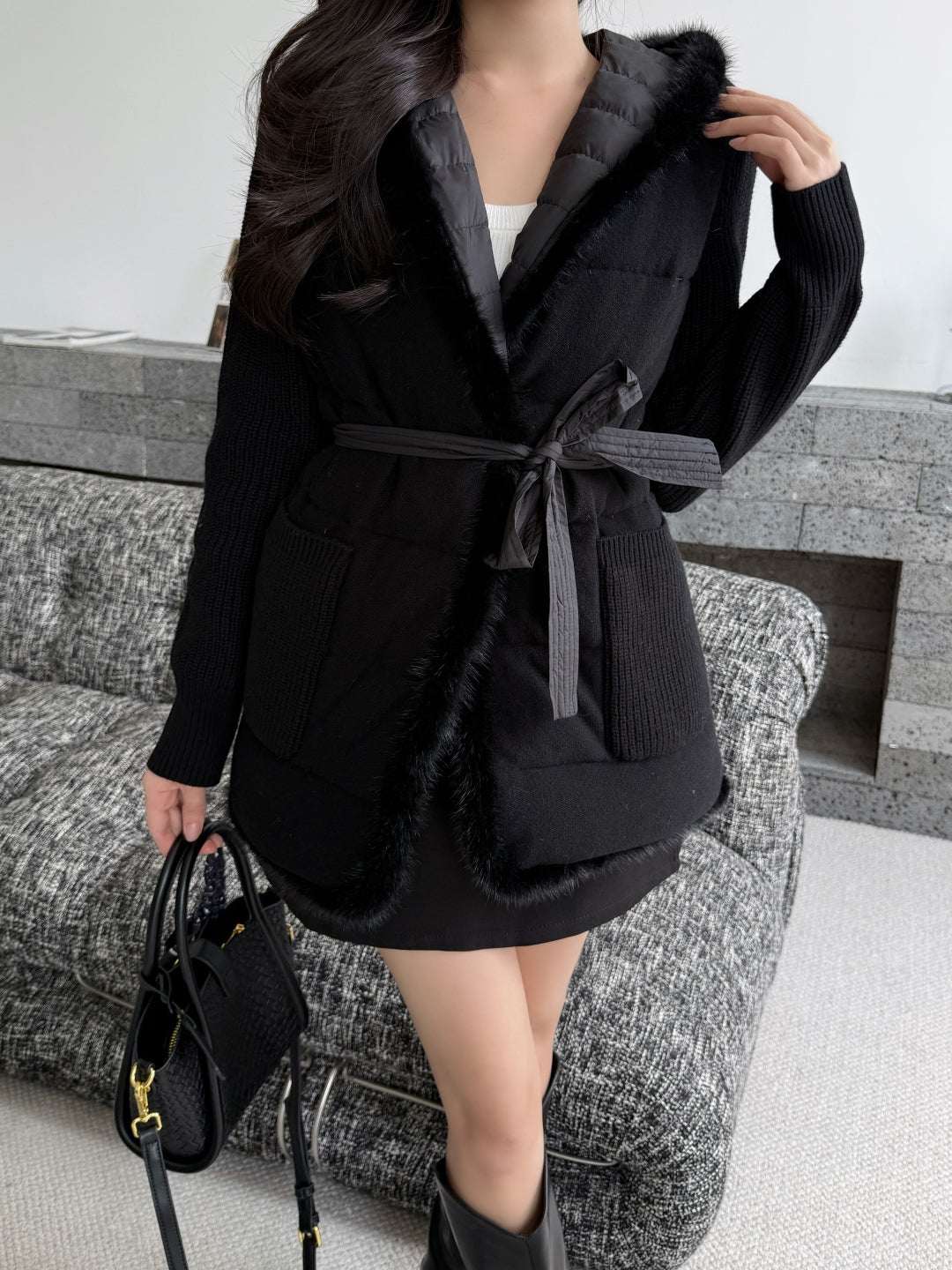 Loro NEW Knitted down jacket