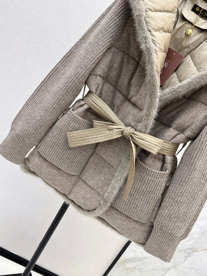 Loro NEW Knitted down jacket