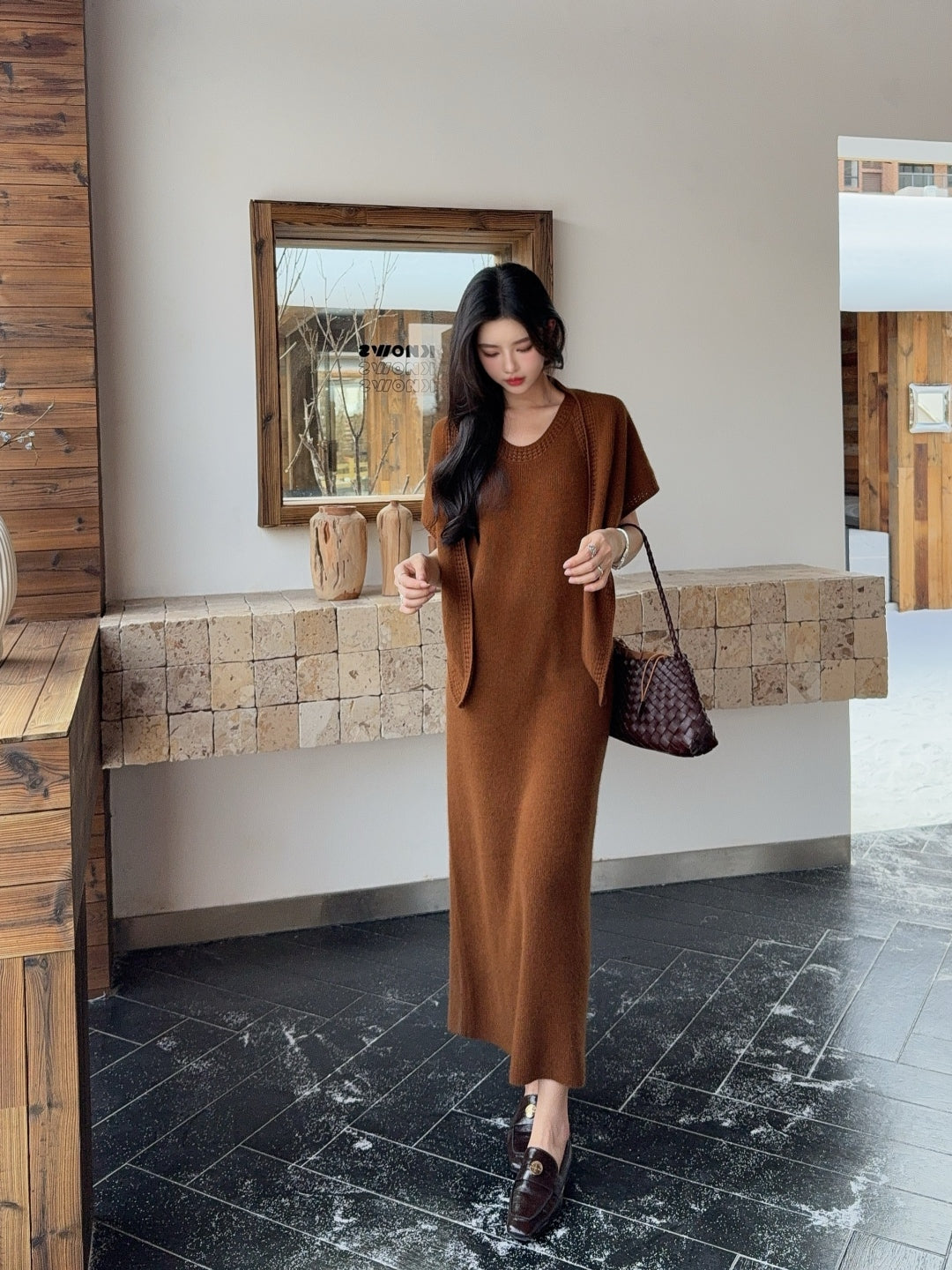 Loro NEW Dress + Shawl