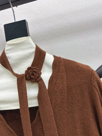 Chan NEW Cardigan + knitted hat