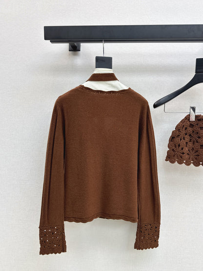 Chan NEW Cardigan + knitted hat