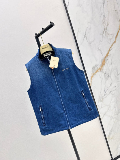 Miu NEW Denim vest jacket