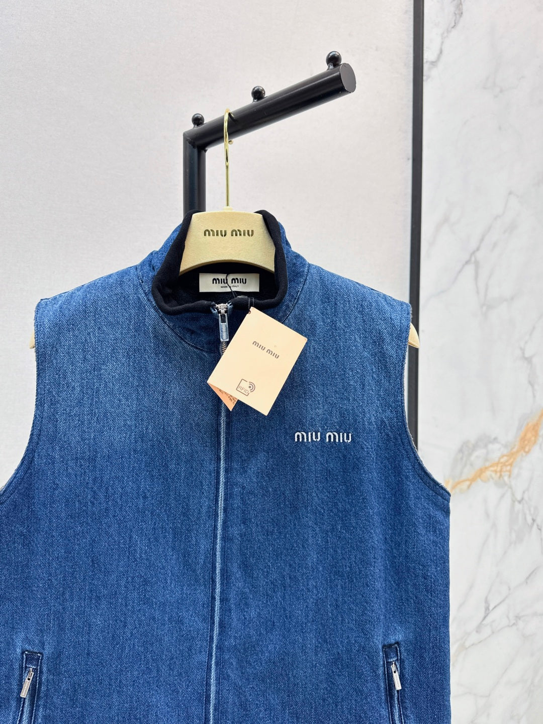 Miu NEW Denim vest jacket