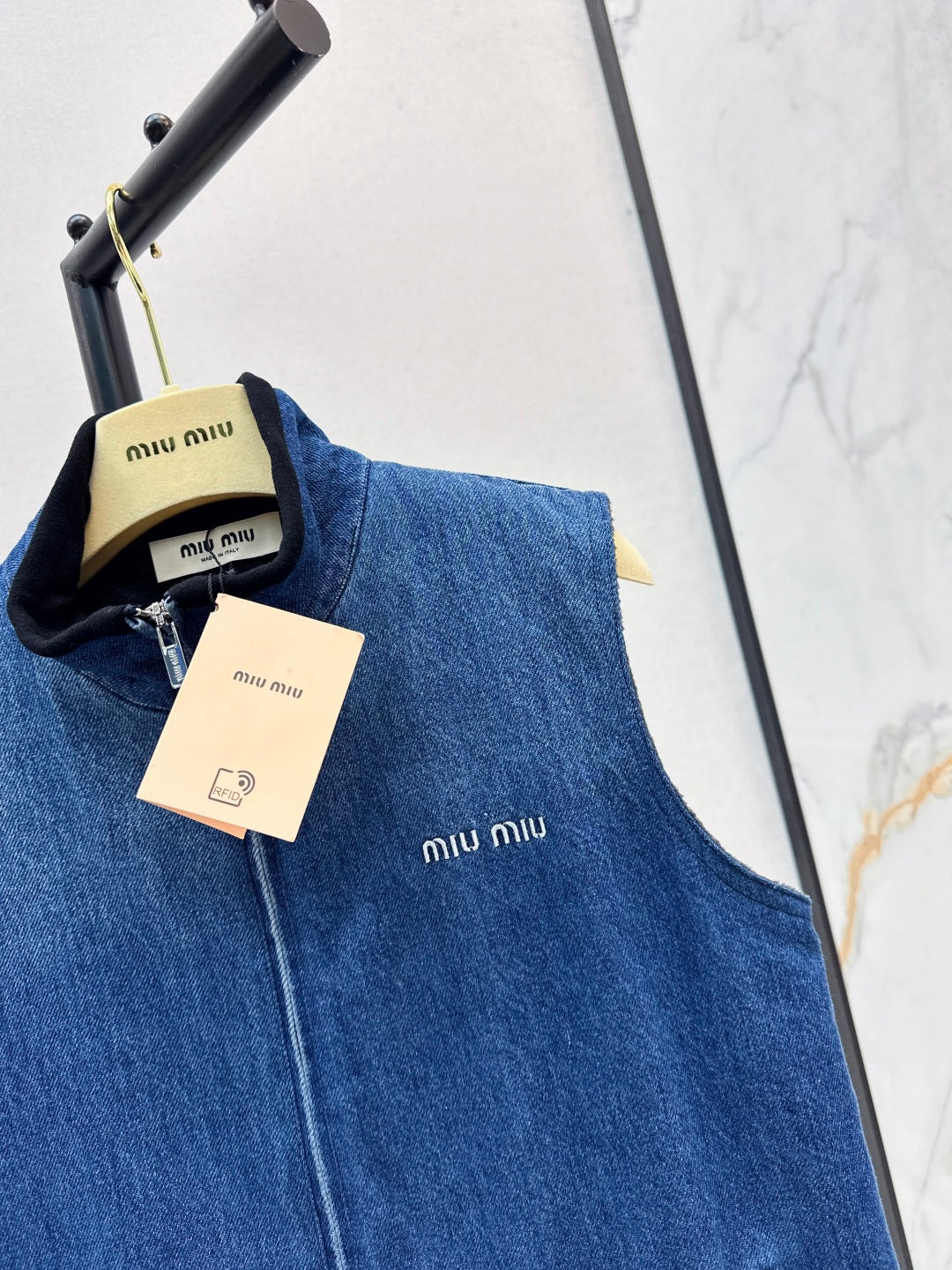 Miu NEW Denim vest jacket