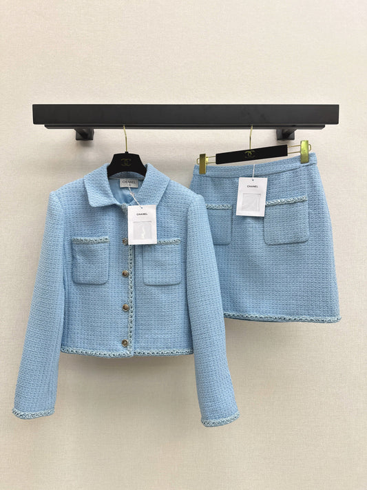 Chan NEW Knitting suit