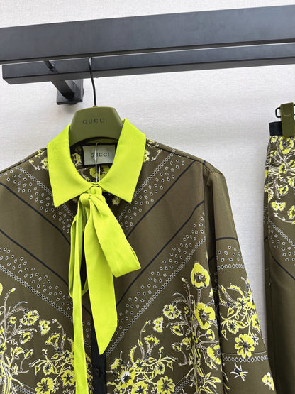 Guc NEW floral pattern shirt