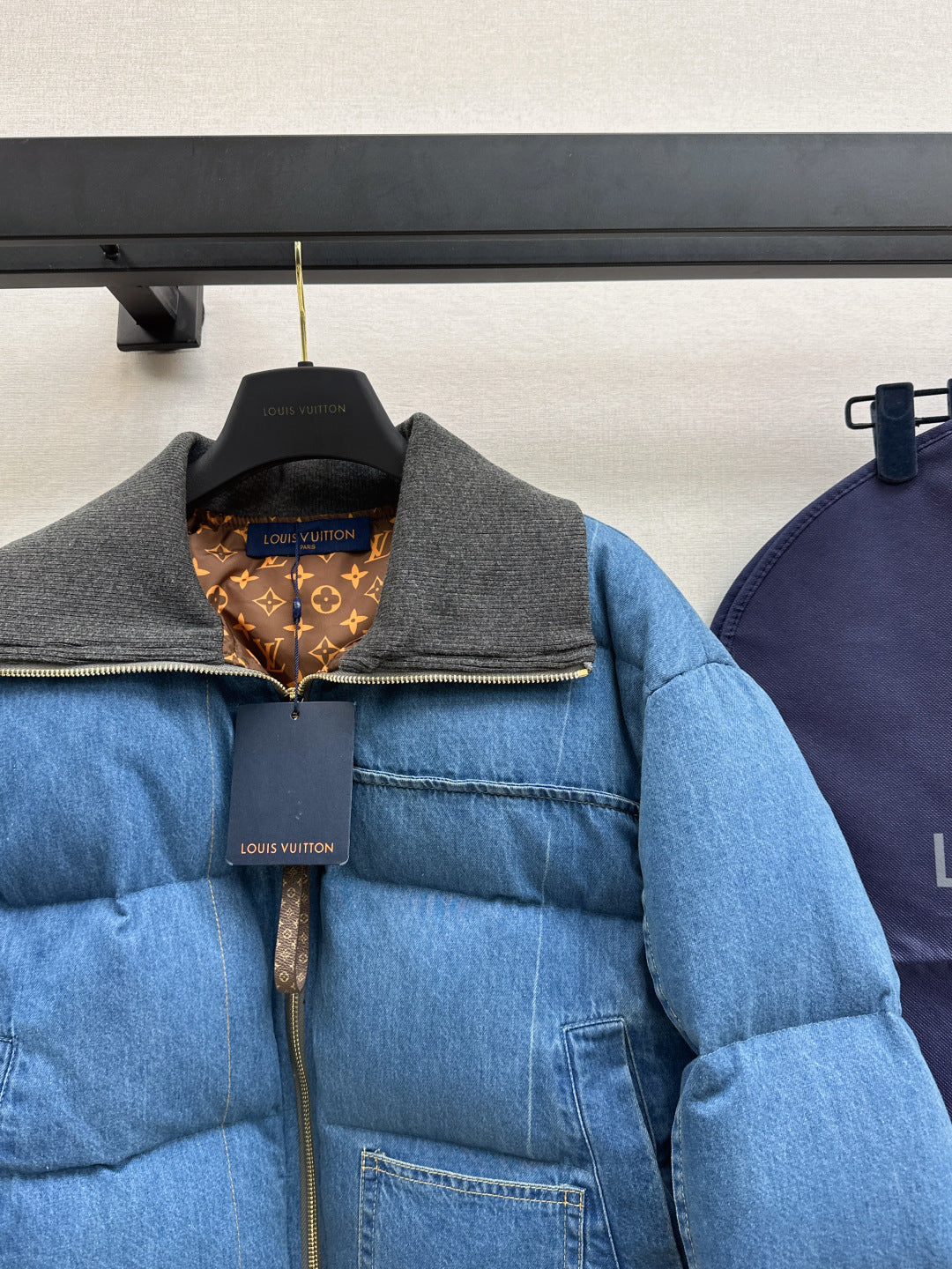 Louis NEW denim down jacket