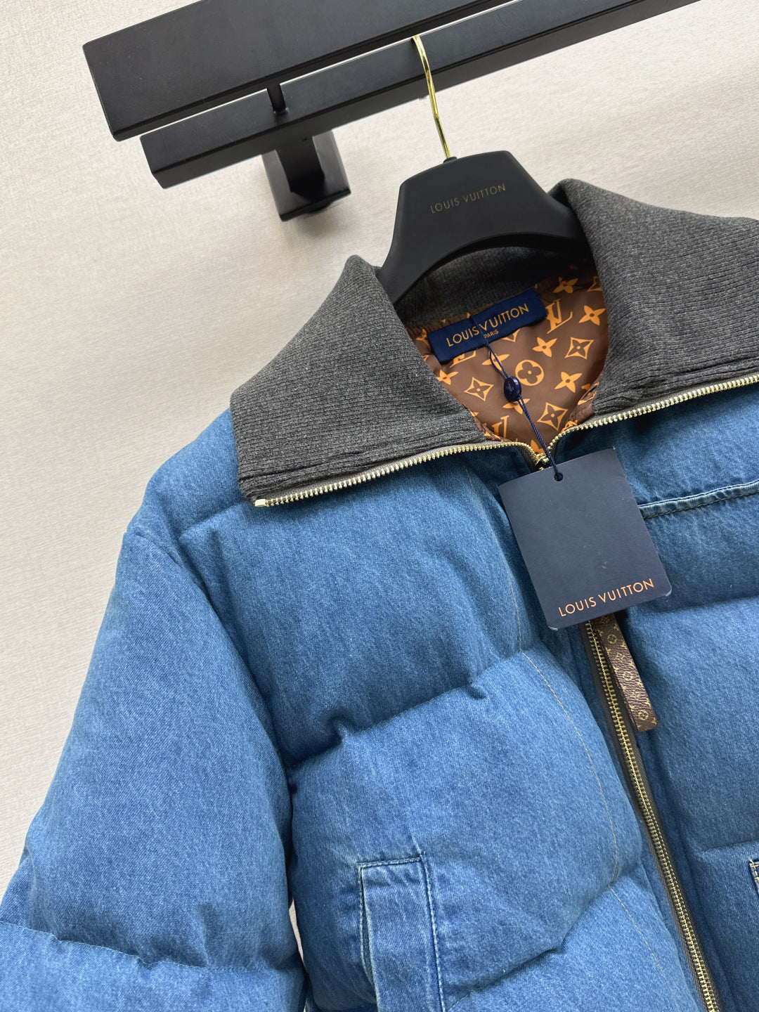 Louis NEW denim down jacket
