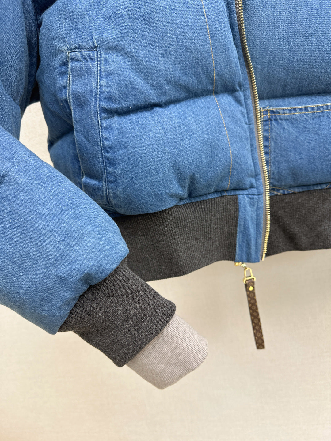 Louis NEW denim down jacket