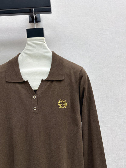 Loe NEW Embroidered wool sweater